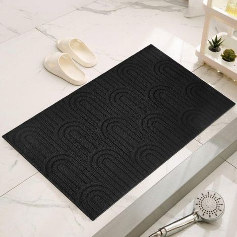 Paillasson - 60 x 90 cm - Fibre Polypropylène - Pour Entrée Intérieure - 1 Pièce (1/5)