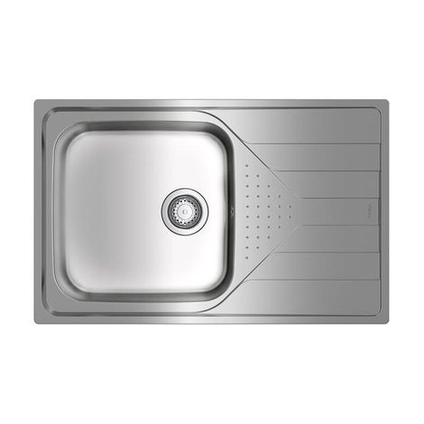 Teka UNIVERSE 50 T-XP 1C 1E MAX D - Fregadero De Cocina Acero 50 Cm 1 Cubeta 1 Escurridor (1/5)