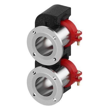 Flamco BigFixLock Flansch, Set mit Isolierung DN 100 (114,3) x DN 65, PN 6