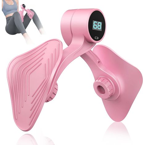 Appareil d'entraînement pour les cuisses, le plancher pelvien, pour la maison, les jambes, les hanches, le plancher pelvien, pour le post-partum, la maison, les jambes (rose) (1/5)