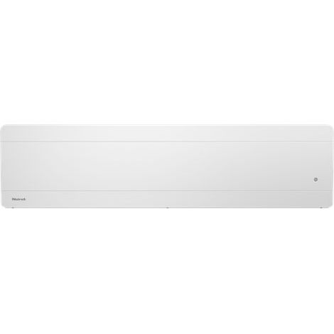 Radiateur à inertie fonte NOIROT Walter II plinthe 1500W blanc connecté