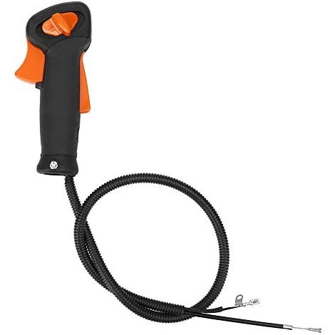 Tondeuse à Gazon Poignée de Commande D'accélérateur Interrupteur en Plastique Déclencheur Débroussailleuse Accessoires pour FS120 FS200 FS250 - (1/5)