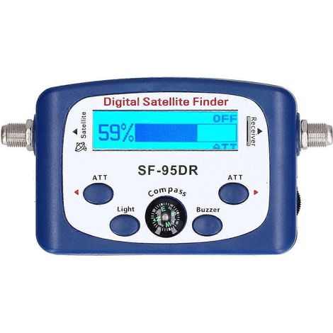 SF-95DR Tragbares LED-Digital-TV-Satellitensignal-Suchgerät mit Kompass und elektronischem Summer 950