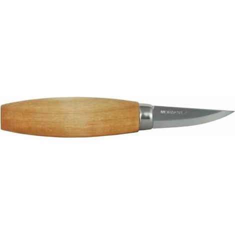 Couteau de découpe Morakniv wood carving 120 lame carbone 62 mm (1/2)