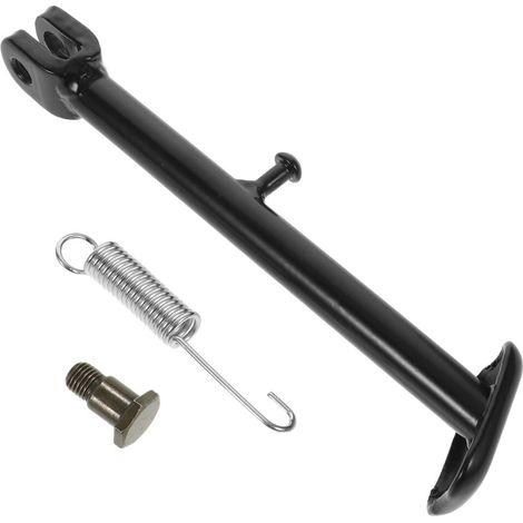 Soportes laterales antivuelco de metal negro de 3 piezas (1/2)