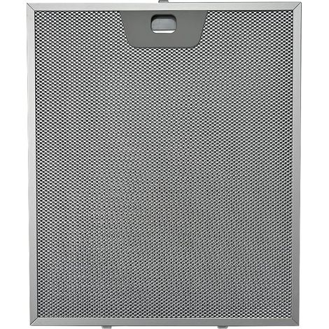 1x Filtro Metallico Antigrasso per Cappa Aspirante Faber Elica Franke, Dimensioni: 253x300x8 (mm) Filtraggio a Lunga Durata Made in Italy (1/5)
