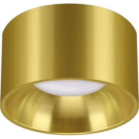 Anello decorativo in oro - Alluminio - LED GU10 MR16 - Built-in - 85x85mm (1/2)