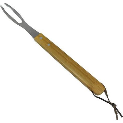 FORCHETTONE CLASSIC 40CM ACCIAIO INOX E LEGNO.
