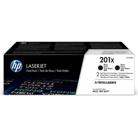 HP Cartouches dencre CF400XD - Lot de 2 cartouches
