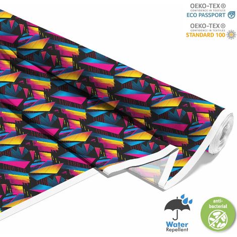 OUTDOOR DEKOSTOFFE OXFORD - Motiv Geometrisch I DX3326 (1/5)
