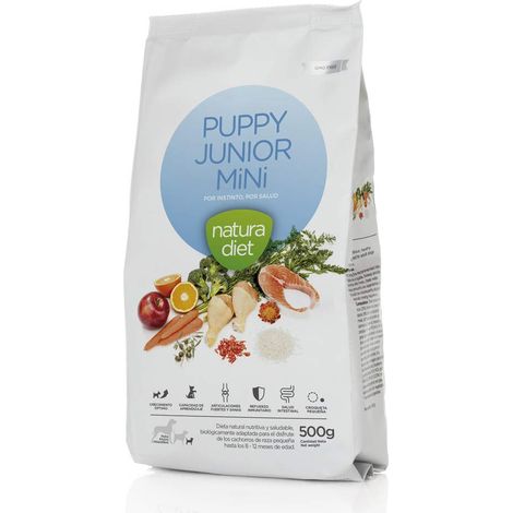 NATURA DIET POUR CHIEN JUNIOR MINI 500 g (1/2)
