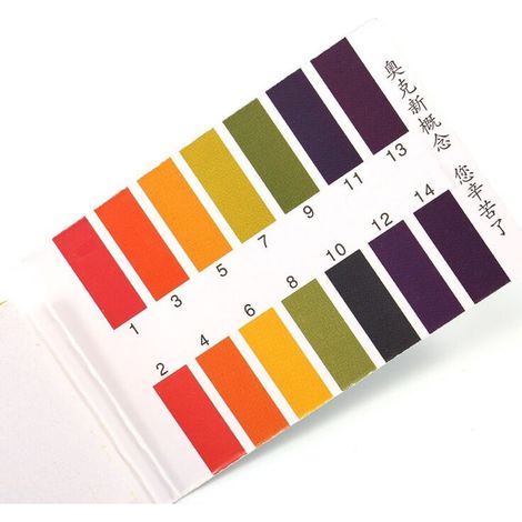 WALRONT Papier pH 1-14, 80 Bandelettes pour Test Alcalin et Acide, Kit d'Analyse d'Eau (1/5)