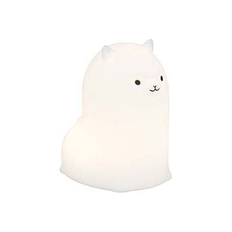 LED Nachtlicht Kinderlampe Tischlampe Weiß Farbwechsler H 13 cm