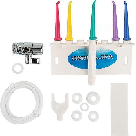 Robinet de spa, hydropulseur buccal, brosse à dents à jet d'eau, fil dentaire, instrument d'hygiène buccale (1/2)
