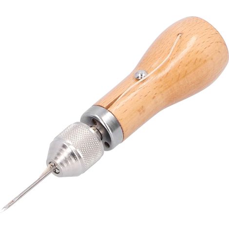 Kit de Couture Artisanale en Cuir - Outils Rapides & Faciles à Utiliser, Accessoires Complets pour la Création DIY de Maroquinerie (1/5)
