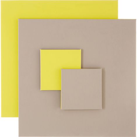 Premier Housewares Geome Reverse Grey and Green - Set of 4 (1/5)