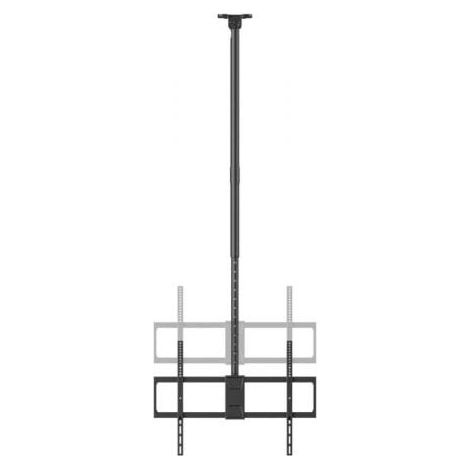 AISENS - SOPORTE DE TECHO PRO GIRATORIO, INCLINABLE, EXTENSIBLE Y NIVELABLE PARA MONITOR/TV 80KG DE 50-100, NEGRO (1/2)