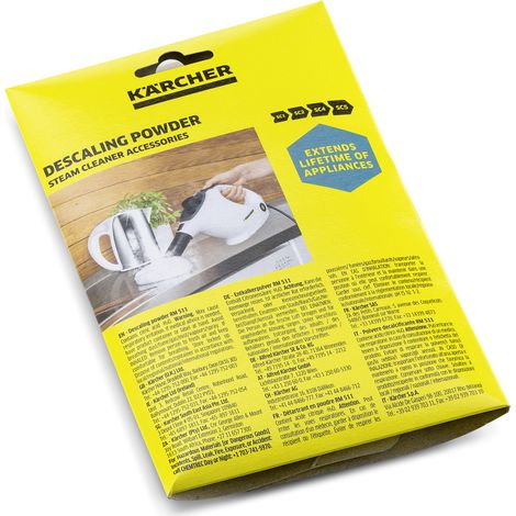 KARCHER RM 511 6x17g Polvere decalcificante EU - Dimensioni della confezione: 6 x 17 g - Confezione da: 15 Pezzo(i) - Peso con imballo: 0.1 kg