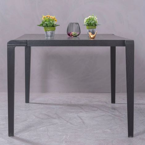 Nest Dream - Rechteckiger Esstisch - Inmod - Schwarz