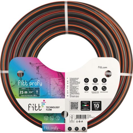 Tuyau Fitt Profy Noir 19mm X 25m