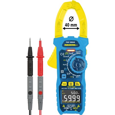 PANCONTROL Zangenamperemeter AC/DC True RMS PAN 1000 AD (1/5)