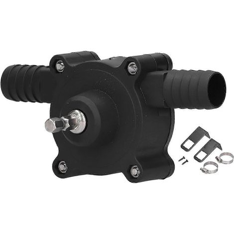 Pompe à main électrique pour transfert d'eau, auto-amorçante et portable pour huile, kérosène et diesel p20241126392 (1/4)