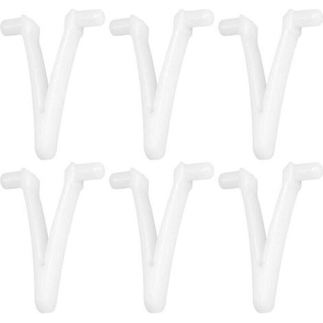 Ensemble d'accessoires de piscine en 6 pièces comprenant un clip en V papillon pour spa, une brosse à feuilles, un râteau à feuilles, une pelle à feuilles et une tête d'aspiration pour le nettoyage de (1/4)