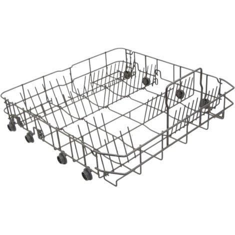 Panier inférieur complet avec roulettes – Compatible SABA LVS13C45GZ17W, SIGNATURE SLV13472A – Durabilité optimale pour lave-vaisselle (1/3)