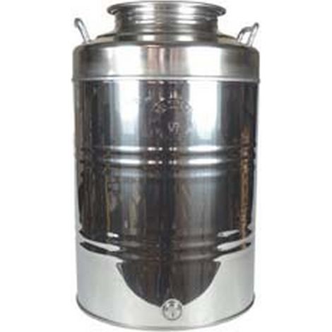 1PZ FUSTO INOX PER OLIO GRAFFATO LT.100