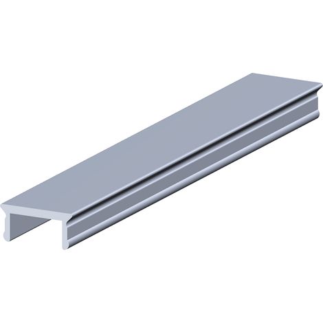 Profilé d'encadrement Alliage d'aluminium RS PRO, rainure 8mm ( Prix pour Boîte de 10 )