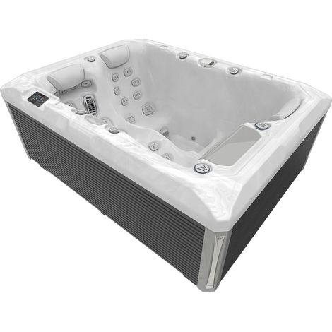 Wellis Teide Life Premium Whirlpool Außenwhirlpool 160x215x86,5cm für 3 Personen inkl. Thermocover (1/5)