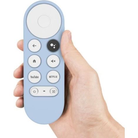 Couleur 2 1 pièces De Protection Coque En Silicone Pour Chromecast Avec Google TV 2020 Télécommande vocale Housse Antichoc Pour Go (1/4)
