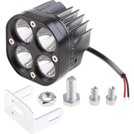 Projecteur LED universel 40 W pour voitures. 6000 lm. avec 4 LED. (1/5)