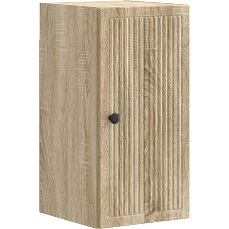 Bathroom Wall Cabinet EDE Sonoma Oak 30 x 31 x 59 cm vidaXL (1/5)