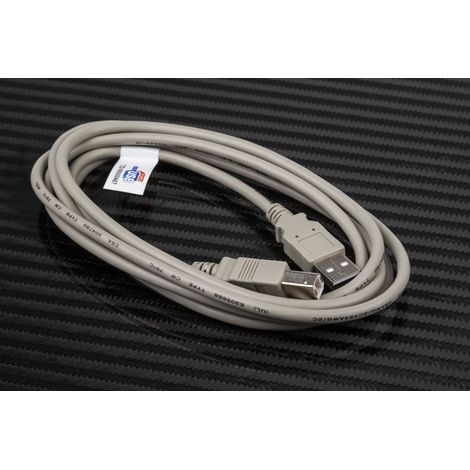 Câble USB RS PRO, USB B mâle vers USB-A mâle, Gris, 2m ( Prix pour 1 ) (1/3)