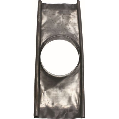 Toiture inclinée pour extension de façade, acier inoxydable, 160/225, 25-35 degrés