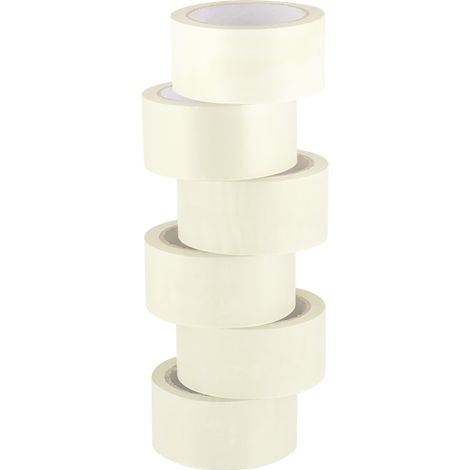 Ruban d'emballage Quiet 48 mm x 66 m Transparent paquet de 6 (1/4)