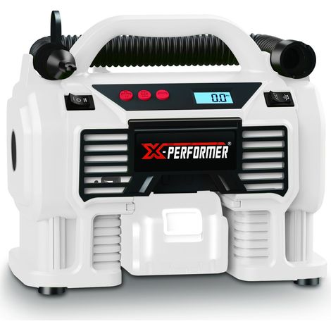 Gonfleur - Mini Compresseur - X-Performer XP2AIR20LI - sans fil 20V/12V - Pression 11 bar - sans batterie ni chargeur (1/3)