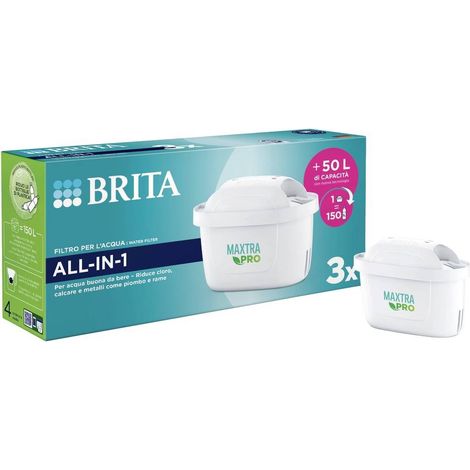 Brita BRITA PRO Wasserfilter Weiß 3er Pack
