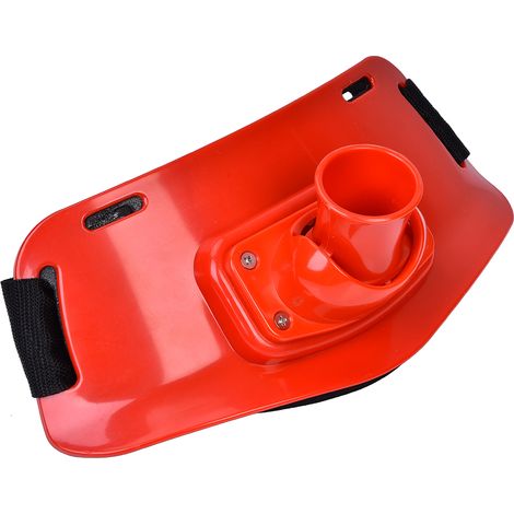 Ceinture de pêche robuste avec porte-canne réglable pour pêche sportive en mer (Rouge) (1/4)