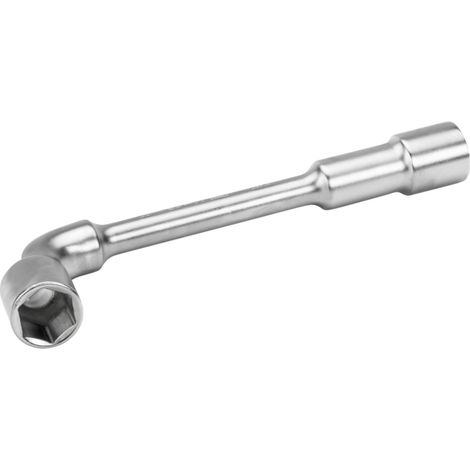 Bahco Gekröpfter 17 mm Doppelsteckschlüssel mit 6x6-Punkt-Dynamic-Drive-Profil, 208 mm (1/4)