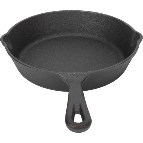 Cast Iron Pan, Mini Pre-Seasoned Pan with Even Heat Distribution, Oven Safe up to 500°F for Grilling (1/5)
