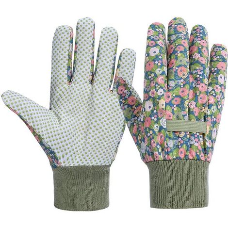 Guantes de jardinería para mujer – Resistentes a las espinas – Para desherbar, cavar, plantar y podar (1/5)