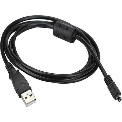 Cable De Datos Mini8p - Para Cámaras Digitales UC-E6 Sanyo Sony Nikon - 1 Unidad (1/5)
