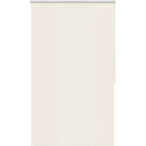 Roller blind blackout 124.4x175 cm Fabric Width 120 cm off white vidaXL