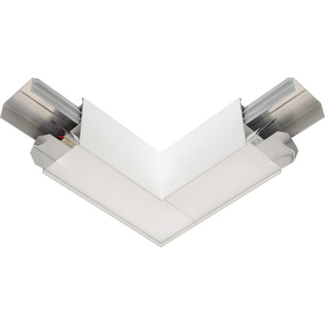 Unión L para Barra Lineal LED Turner 8W  4000K Blanco Blanco Neutro