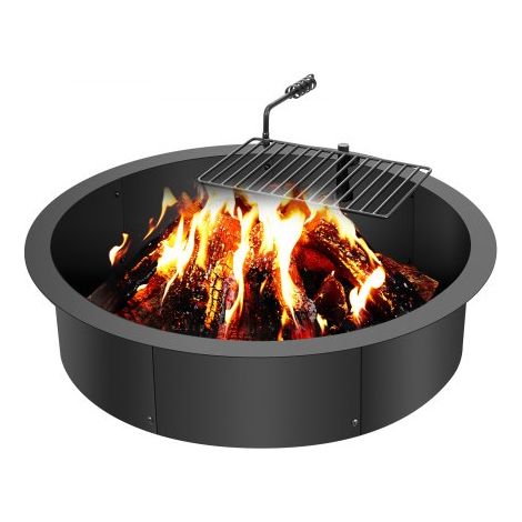 Anneau de foyer avec gril de barbecue diamètre extérieur 889 mm (1/5)