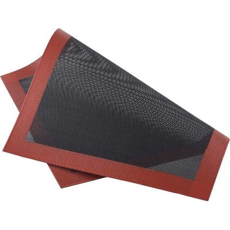 Tapis de cuisson en silicone réutilisable – résistant au four et au micro-ondes, facile à nettoyer, 30 × 40 cm