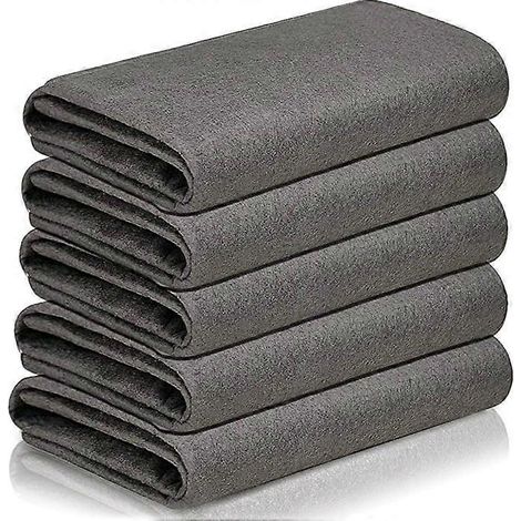 Chiffons de nettoyage magiques KTT, chiffons de nettoyage réutilisables en microfibre. Non pelucheux, ils conviennent au nettoyage des objets de la maison, des fenêtres, des miroirs et des voitures. ( (1/5)