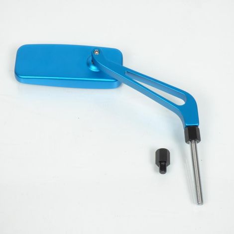 rechter spiegel tun'r type custom alu blau / m8 für motorrad (1/2)
